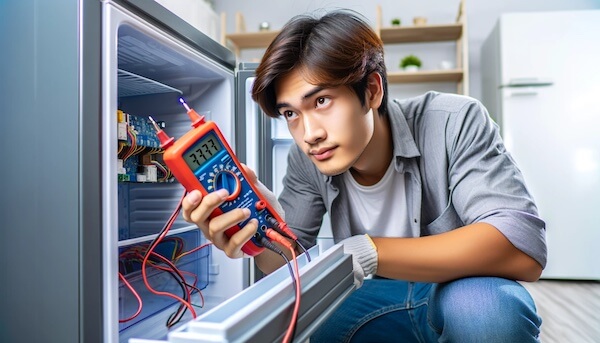cách kiểm tra Timer xả đá của tủ lạnh