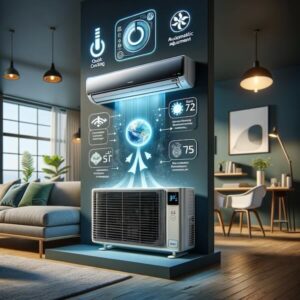 tính năng ưu việt trên máy lạnh tủ đứng Panasonic