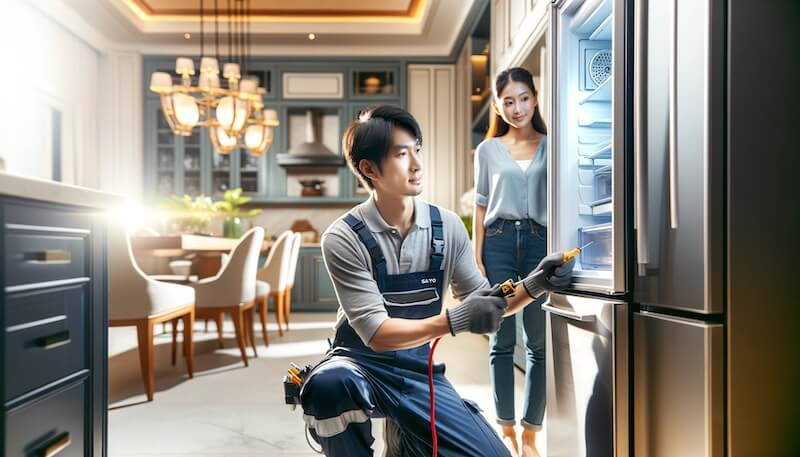 Sửa tủ lạnh Sanyo tại nhà