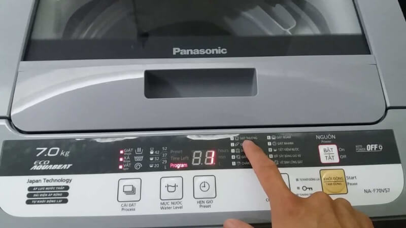 Nguyên nhân máy giặt Panasonic báo lỗi CL