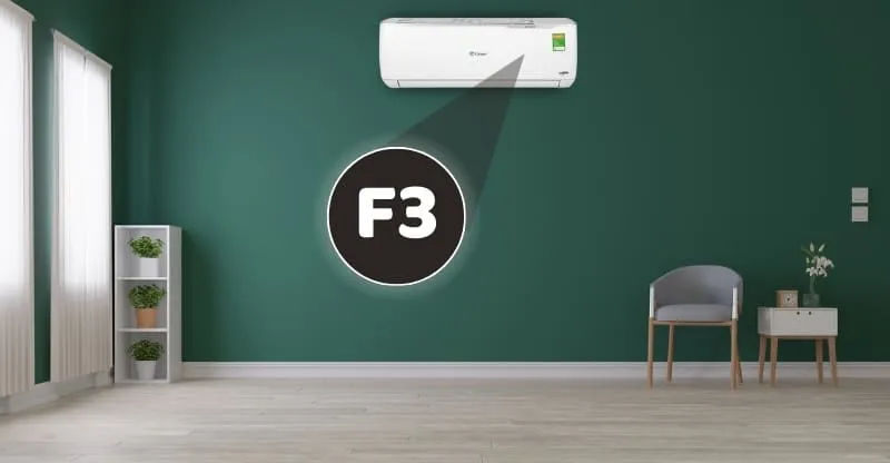 Lỗi F3 điều hòa Casper
