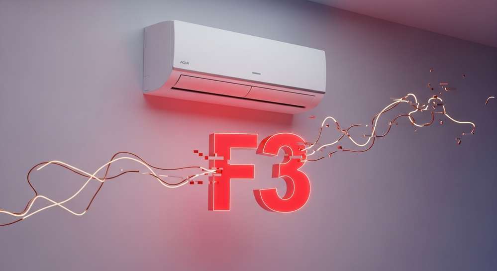Lỗi F3 máy lạnh Aqua: Nguyên nhân và cách khắc phục chi tiết 1 Lỗi F3 máy lạnh Aqua là gì?