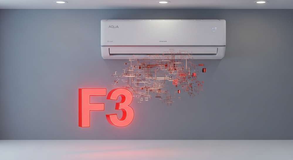 Lỗi F3 máy lạnh Aqua: Nguyên nhân và cách khắc phục chi tiết 2 Những dấu hiệu nhận biết chính xác lỗi F3