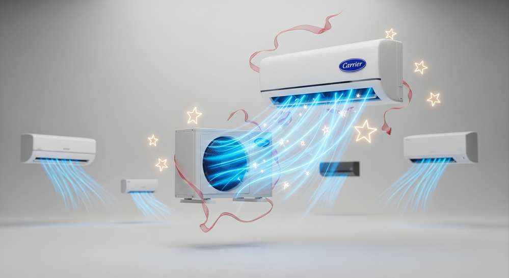 Máy lạnh Carrier của nước nào và đánh giá chi tiết chất lượng 4 So sánh máy lạnh Carrier với các thương hiệu phổ biến khác