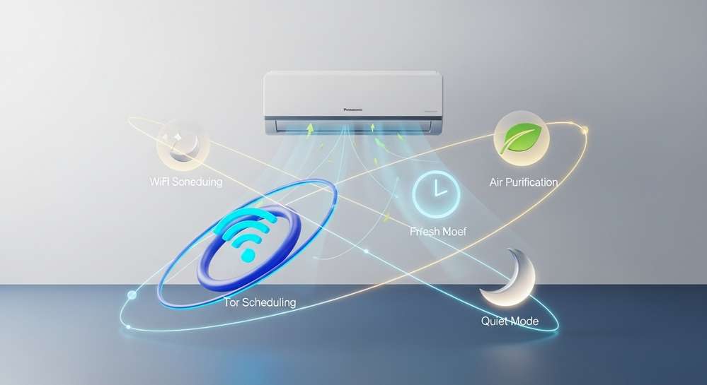 Khám phá các công nghệ trên máy lạnh Panasonic nổi bật nhất 3 Các tính năng tiện ích khác cho người dùng