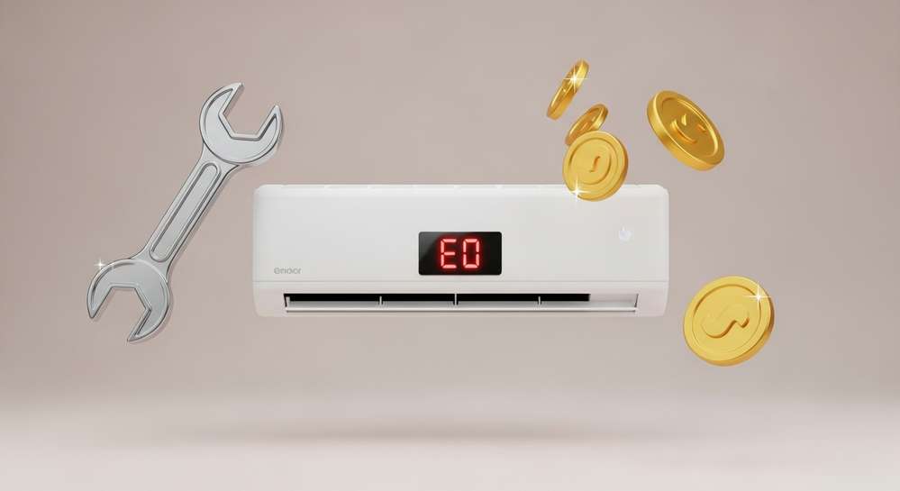 Lỗi e0 điều hòa Casper nguyên nhân và cách khắc phục hiệu quả 3 Chi phí sửa chữa lỗi E0 điều hòa Casper là bao nhiêu