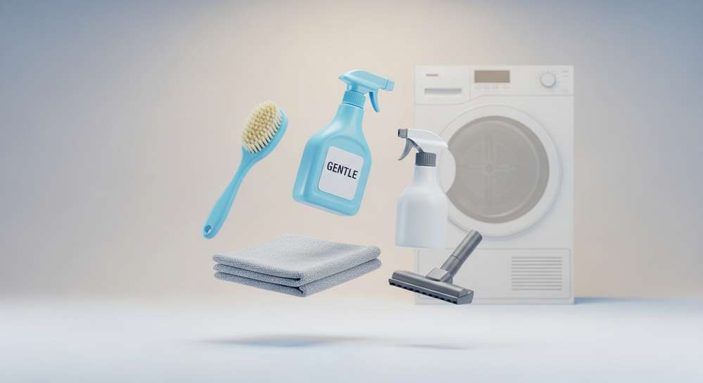 Hướng dẫn vệ sinh máy sấy Aqua tại nhà chi tiết từ A đến Z 1 Chuẩn bị dụng cụ cần thiết trước khi vệ sinh tại nhà