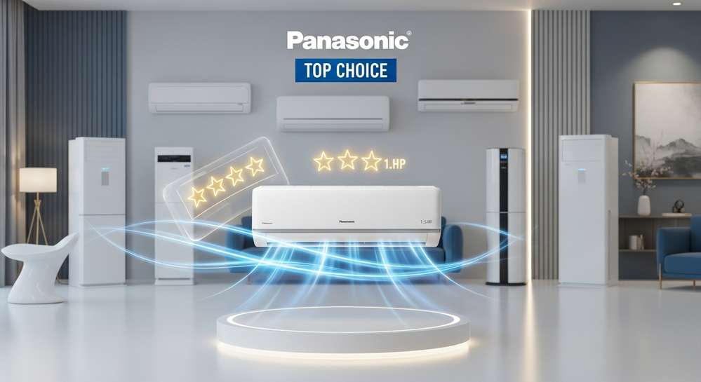 Tìm hiểu máy lạnh Panasonic 1.5 HP đáng mua và lựa chọn hàng đầu 3 Gợi ý top máy lạnh Panasonic 1.5 HP đáng mua nhất