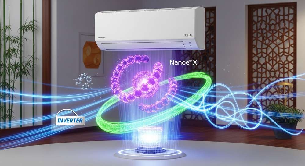 Tìm hiểu máy lạnh Panasonic 1.5 HP đáng mua và lựa chọn hàng đầu 2 Những công nghệ cốt lõi làm nên giá trị của máy lạnh Panasonic