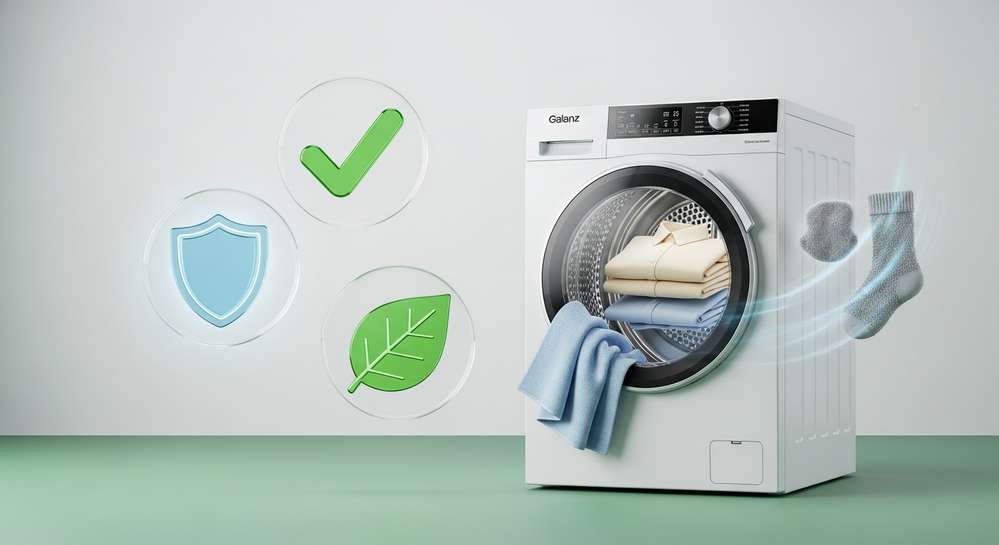 Hướng dẫn sử dụng máy sấy quần áo Galanz đúng cách hiệu quả 2 Những lưu ý quan trọng để sử dụng máy sấy an toàn và tiết kiệm điện