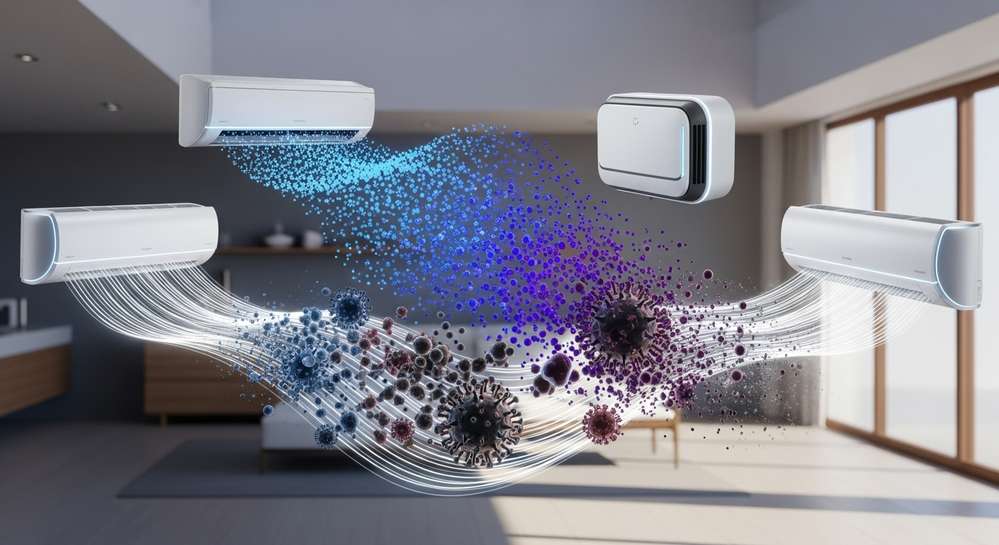 Khám phá các dòng máy lạnh cao cấp của các hãng phổ biến nhất 3 Panasonic với công nghệ lọc không khí Nanoe X thế hệ mới