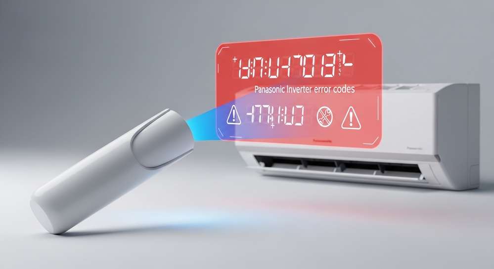 Cách kiểm tra mã lỗi máy lạnh Panasonic bằng remote
