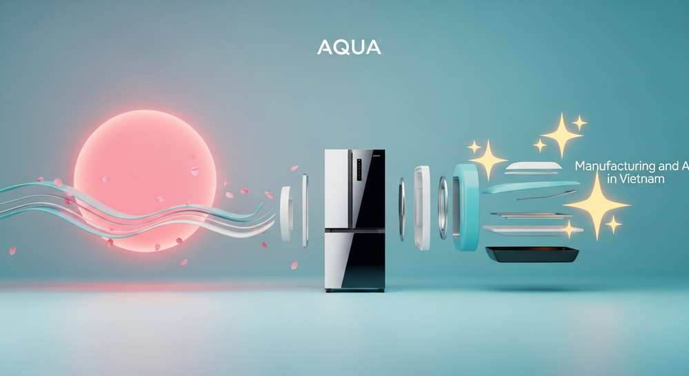 Tủ lạnh AQUA được sản xuất và lắp ráp ở đâu