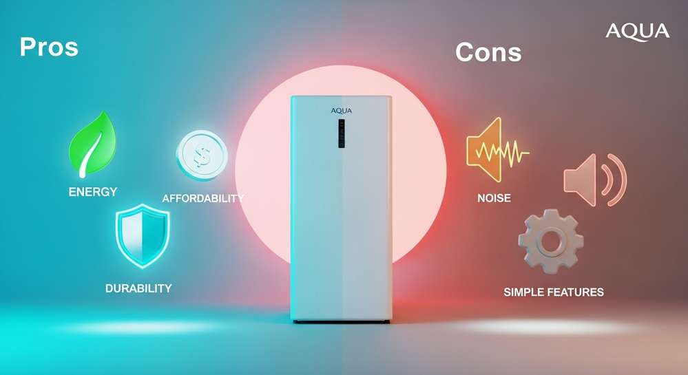 Ưu và nhược điểm của tủ lạnh AQUA bạn cần biết