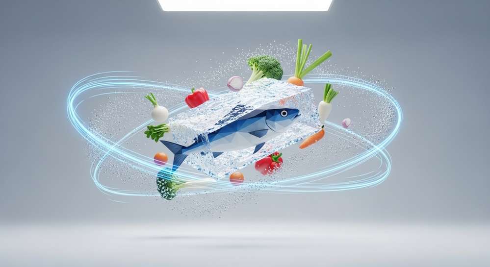Đánh giá tủ lạnh Panasonic Inverter 325 lít NR-BV361WGKV chi tiết 2 Công nghệ bảo quản thực phẩm Blue Ag+ và Prime Fresh+