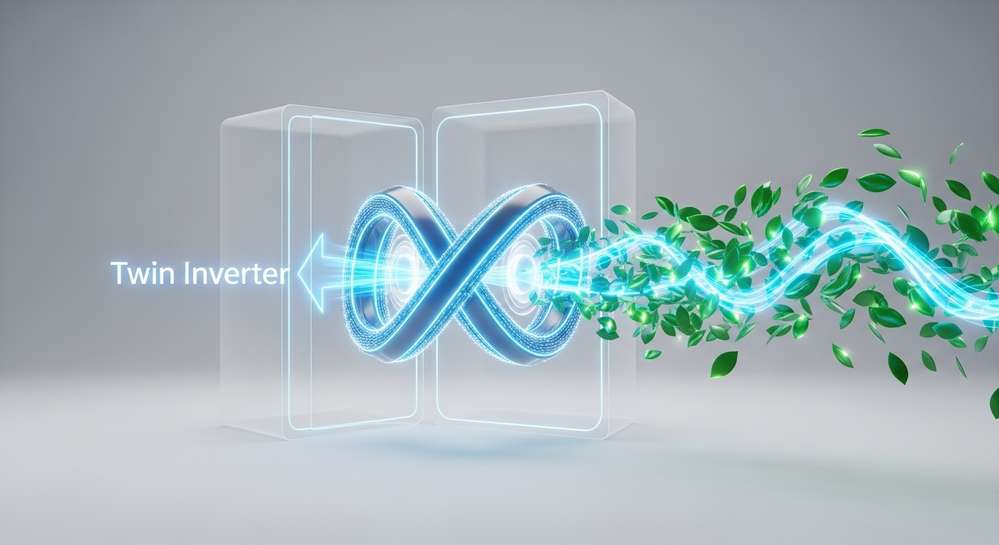 Đánh giá tủ lạnh Aqua Inverter 318 lít AQR-T369FA(WBS) có tốt không 1 Công nghệ Twin Inverter và hiệu quả tiết kiệm điện vượt trội