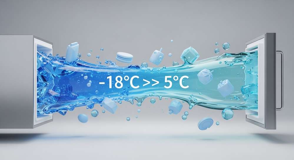 Đánh giá tủ lạnh Aqua Inverter 318 lít AQR-T369FA(WBS) có tốt không 2 Phân tích ngăn đa năng Magic Room với dải nhiệt độ từ -18°C đến 5°C